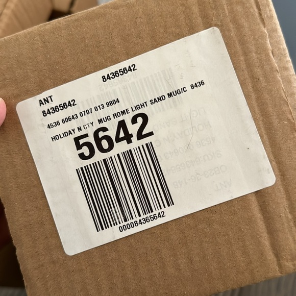 Holiday in the city mug Rome Anthropologie 2023 - Picture 6 of 6